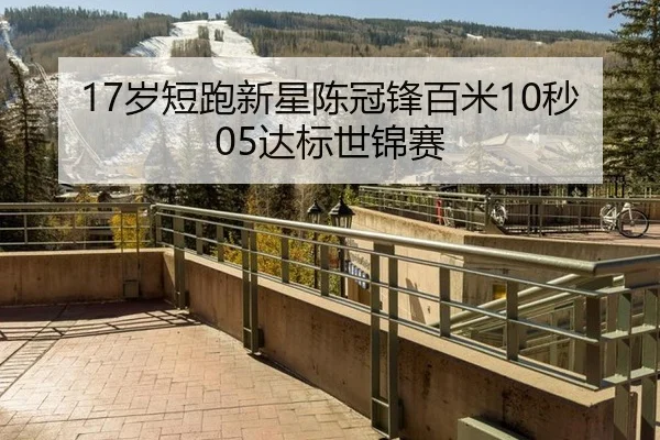 17岁短跑新星陈冠锋百米10秒05达标世锦赛
